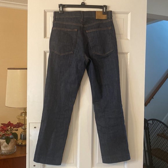 Zara Womens NWOT high waisted dark wash wide leg jeans. Size 6 - Picture 2 of 7